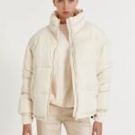 Basic High-Neck Puff Jacket