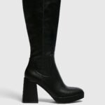 Knee-High Heeled Boots