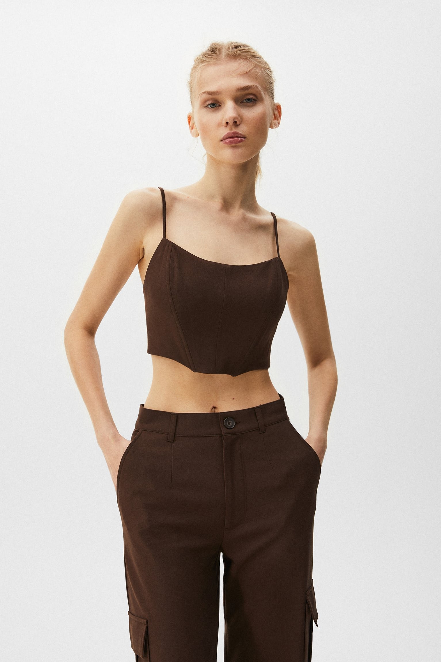 corset1 Strappy Corset Top - Image 1