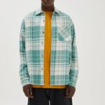 Check Overshirt With Pocket Detail