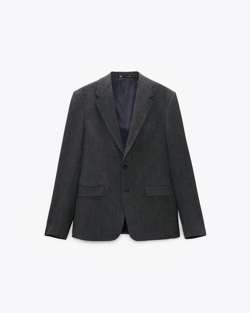 man_clothing_6 (Demo) Black Jacket (Demo) - Image 1