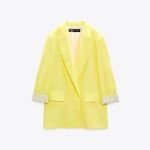 Blazer with Printed Sleeves (Demo)